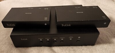 C2G TRULink CAT5 VGA Receiver x 2 and Transmitter No Cords