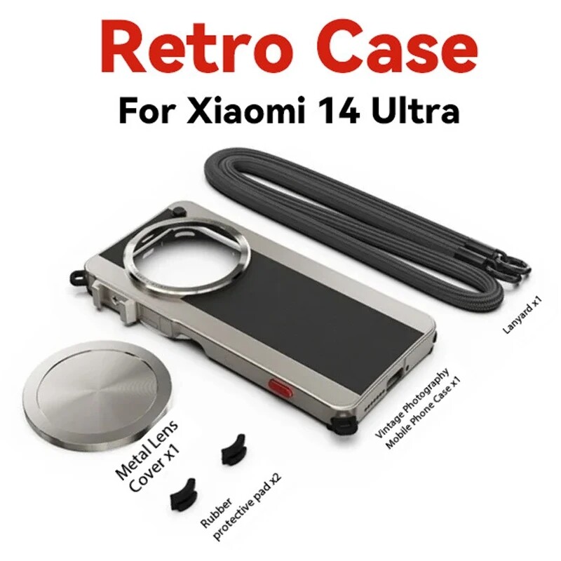 Fotorgear Xiaomi 14Ultra Retro Case Photography Phone Case for
