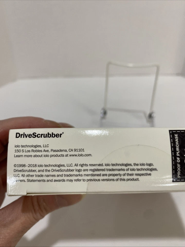GENUINE Iolo Military Grade Drive Scrubber For Windows Security New Sealed - Image 4 of 4