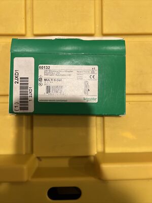 Schneider Electric 60132 Miniature Circuit Breaker Multi9 C60 1P 30 A 240V