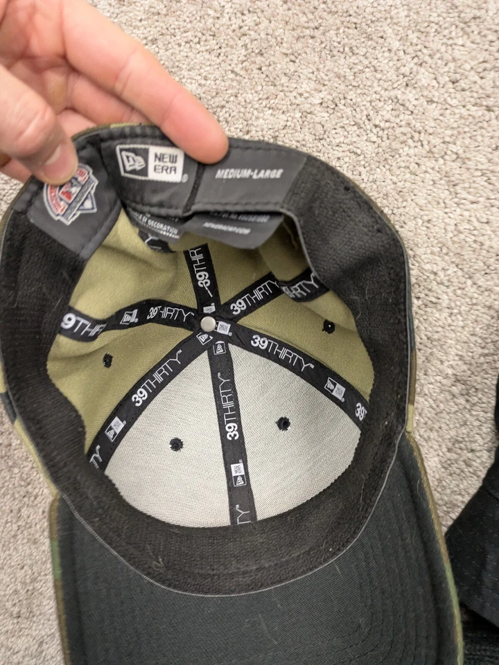 Frederick Keys New Era Hat Medium Large Camo MLB 39 Fifty 39/30 Fitted - Image 4 of 4