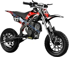 Dirt Bike Motocross Gas Mini Motorcycle Off Road Moto X for Kids Teens & Adults