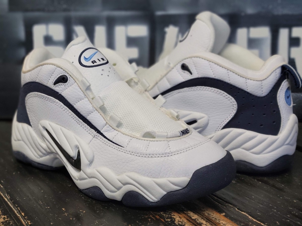 Nike Air More Uptempo ホワイト/ネイビー Nike Air More Uptempo 96 White White Midnight Navy Men's - DH8011