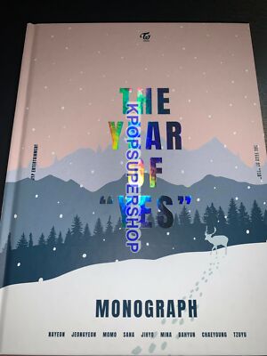 Twice Monograph The Year of Yes Photobook Photocard Set Great