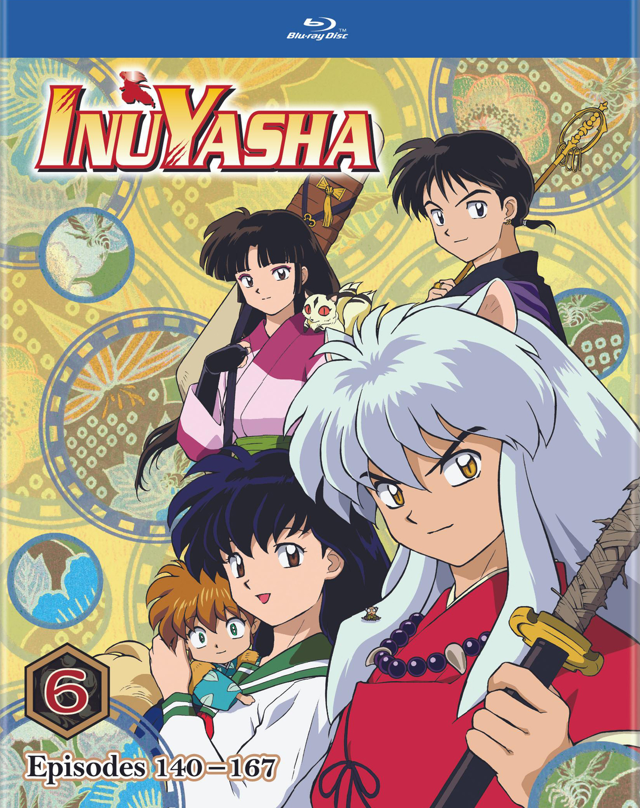Inuyasha Set 6 Episodes 140-167 (Blu-ray) (US IMPORT) Region A