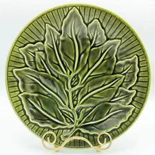 The Cellar Green Embossed Leaf Salad Plate Macy's