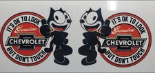 Felix the Cat Left/Right RED Chevy Look But D...