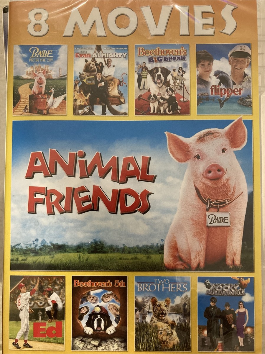 Animal Friends: 8 Movies (DVD, 2015, 2-Disc Set) 25192277368| eBay