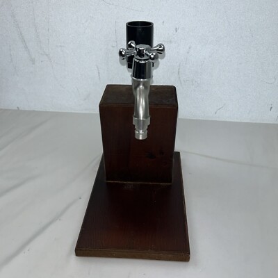 Drink Dispenser Wooden Faucet Style Design Mancave Liquor Whiskey Unbranded