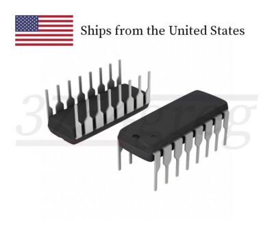 10pcs - CD4046BD - Micropower Phase-Locked Loop (PLL) - DIP-16 - HLF