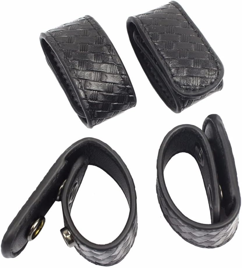 Basketweave Belt Keepers for Police Duty Belt, Law Enforcement Hidden