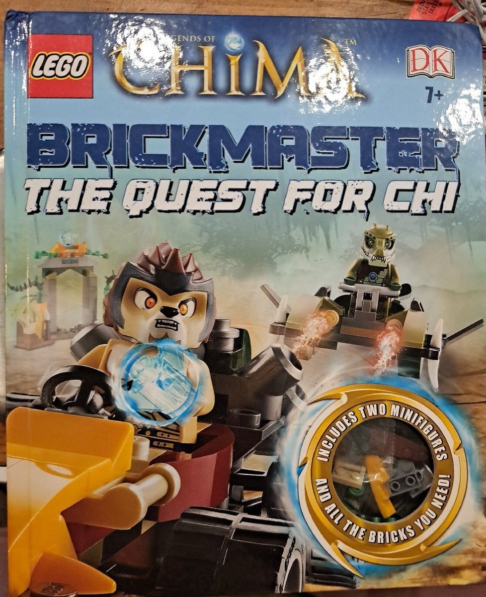 LEGO Legends of Chima Brickmaster The Quest for CHI Hardcover Book