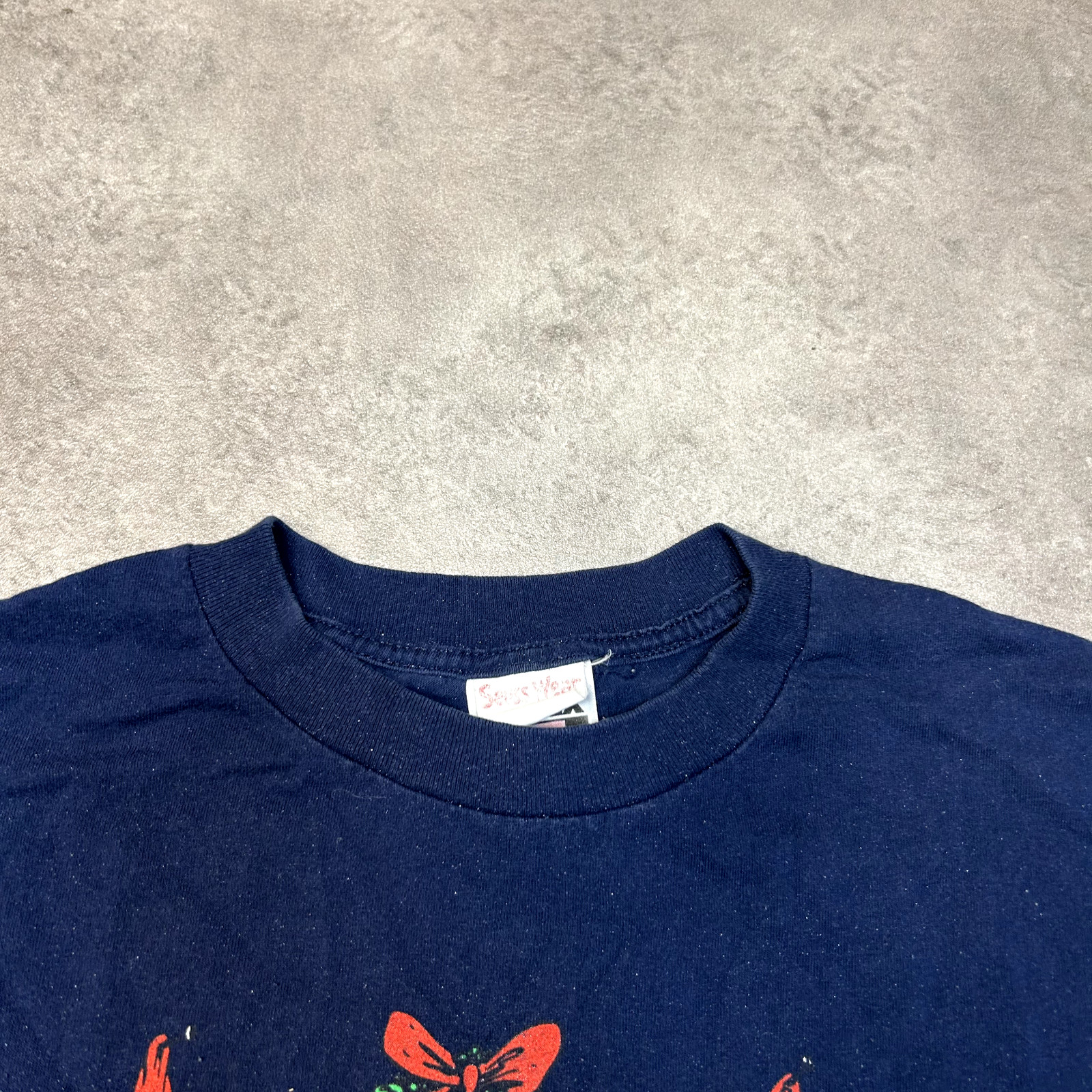 Tultex Seuss Wear T-Shirt Mens XL Y2K The Grinch Who Stole Christmas Tee, Navy image 3