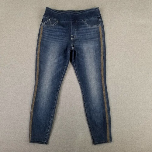Rock & Republic Jeans RX Fever Pull-on Bootcut - Donna, Vita Media, Denim Elasticizzato, Apertura 44,5 Cm - 2