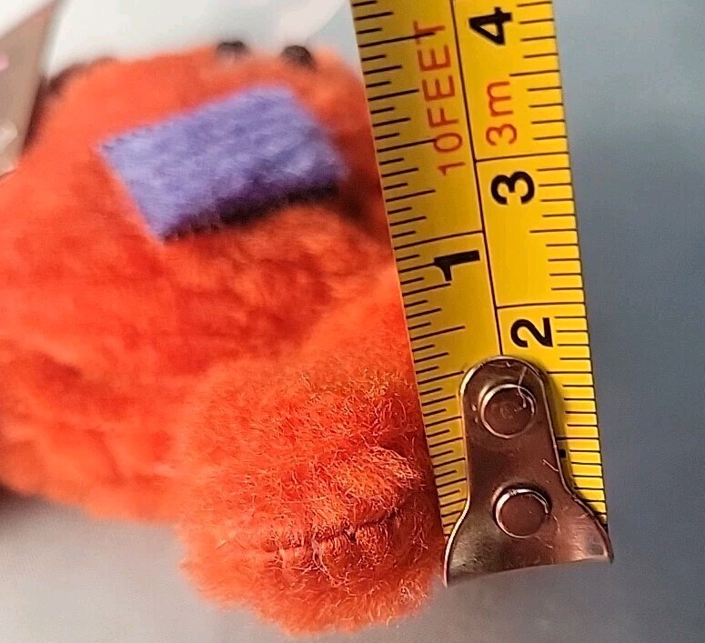 West Paw Small Doggy Froggy Orange Squeaky Dog Toy