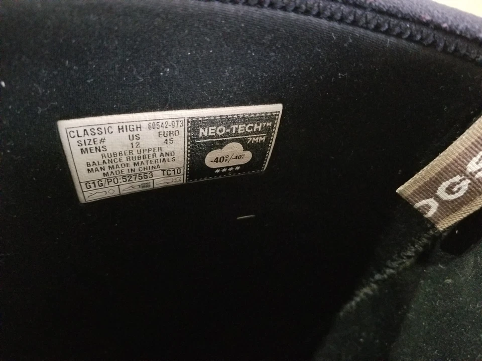 BOGS Mens Size 12 Classic High Mossy Oak Insulated Waterproof Boot 60542-973 - Image 4 of 4