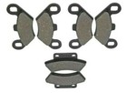 Caltric Brake Caliper Piston Kit For Polaris Xplorer 300 4X4 1996-1999 - Front & Rear With Pads And Seals