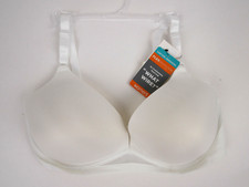Warner's Women's Flex Revolution Underwire Contour Bra White NEW 34D
