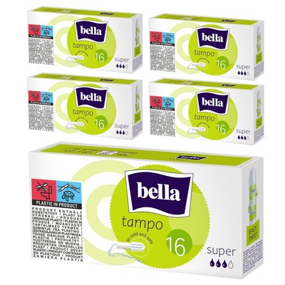 bella Tampo Tampons Super 16 Stück 5er Pack