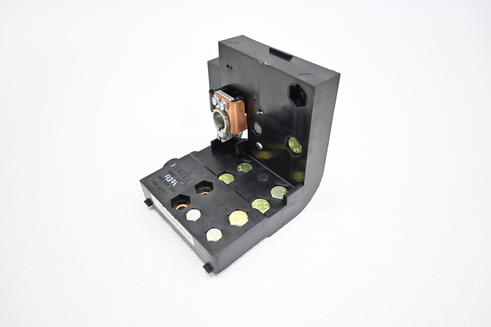 ⭐ 03-12 Bentley Continental Rear Battery Terminal Fuse Relay Box Holder Oem