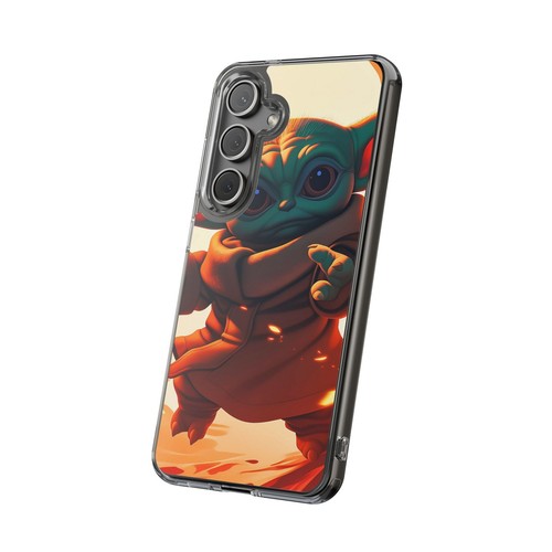 Cute Baby Yoda Clear Phone Case, Mandalorian Gift, Star Wars Case, Geeky Phone - Picture 84 of 124