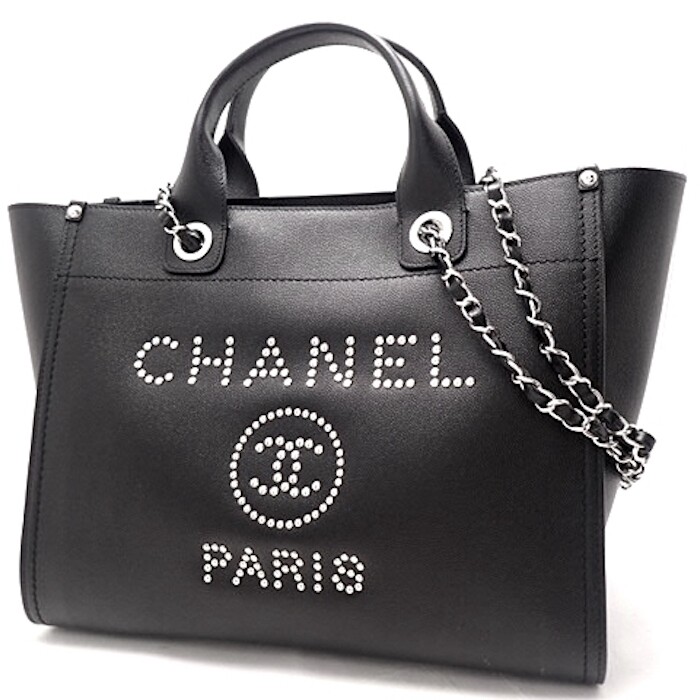 chanel tote chain