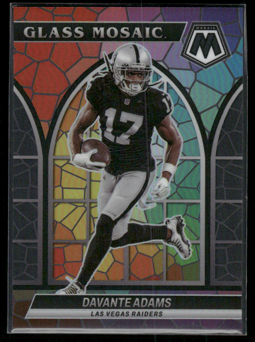 #GM-19 Davante Adams 2022 Panini Mosaic Glass Mosaic