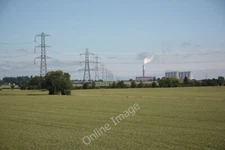 Photo 6x4 Megawatt Valley High Marnham Pylons in the Trent valley with We c2011