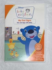 Disney Baby Einstein: My First Signs (DVD, 2007) EUC FREE SHIPPING