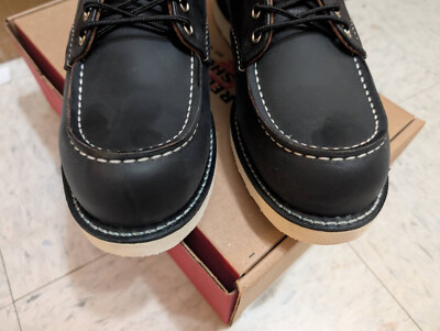 Red Wing Heritage 8090 Men's Moc Toe Oxford Shoes Black