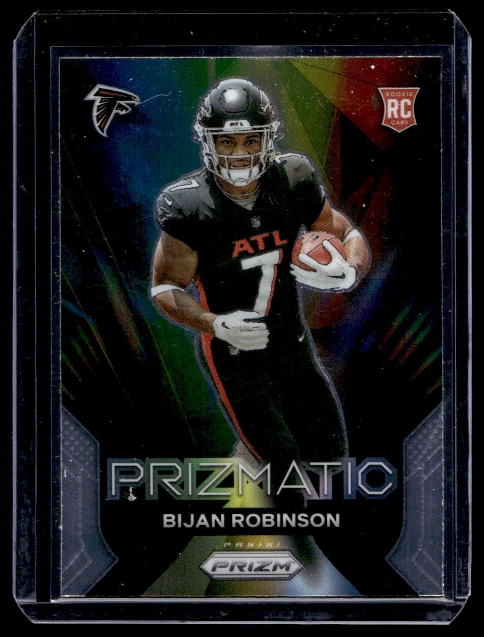 2023 Panini Prizm Prizmatic Bijan Robinson Rookie #19
