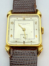Vintage 1940s Vacheron Constantin 18K Gold Case - Silver Dial, Runs, Rare