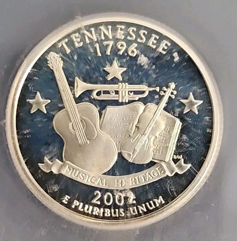 2002-S Tennessee Silver Quarter ICG PR69 DCAM ICG - Image 2 of 4