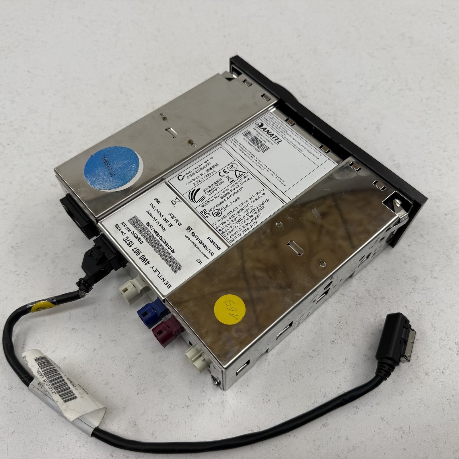 Bentley Flying Spur 2014-2018 Rear Seat control module
