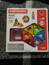 Magformers Standard Line Magnetic Rainbow 14 Piece Set