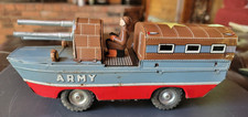 VTG 1950s Japan "K" Tin Friction U.S. Army Amphibious Vehicle Military GB66