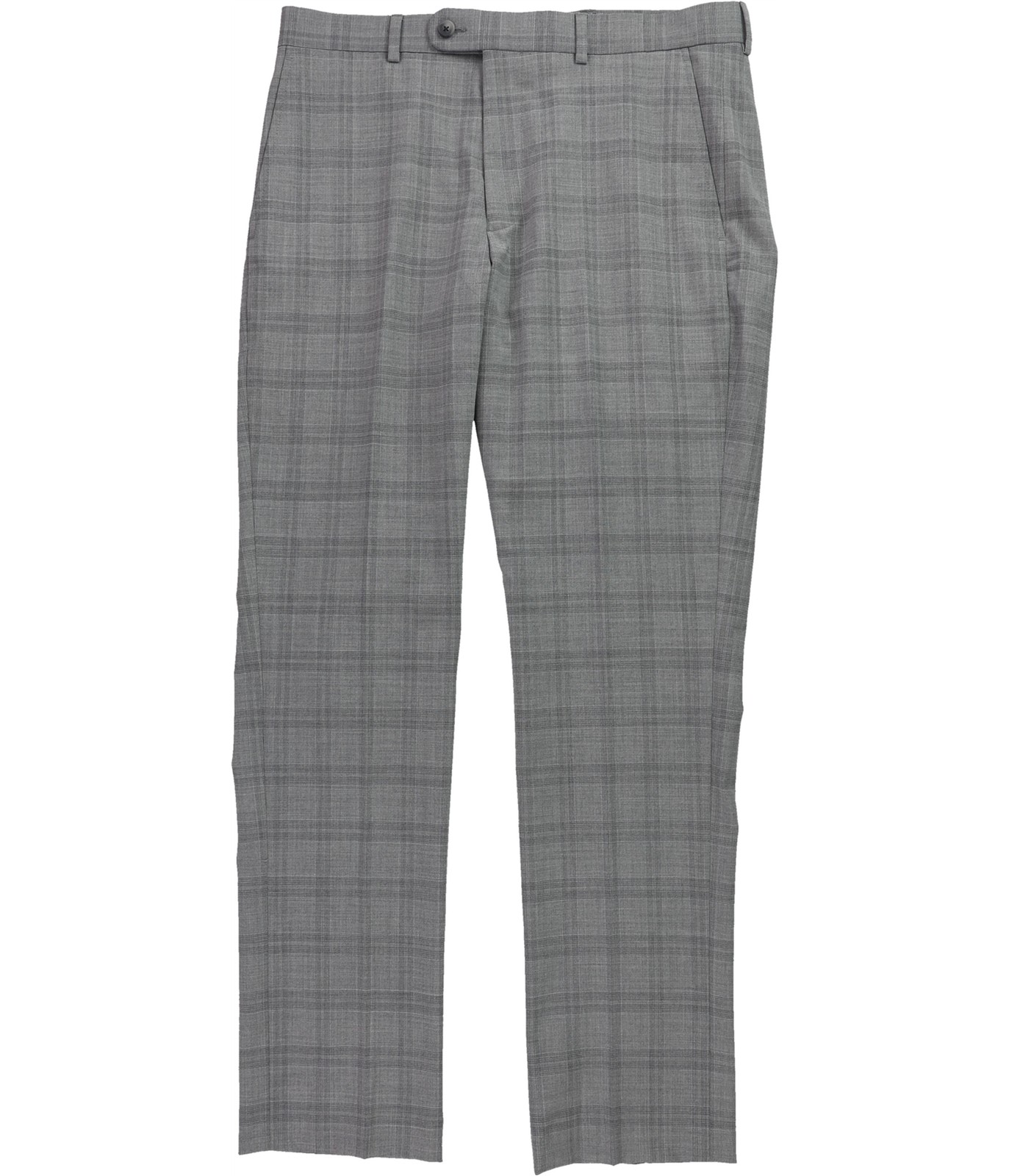 Оригинальные мужские приталенные брюки в клетку Penguin Mens Slim Fit серые 33W x 32L 19990₽