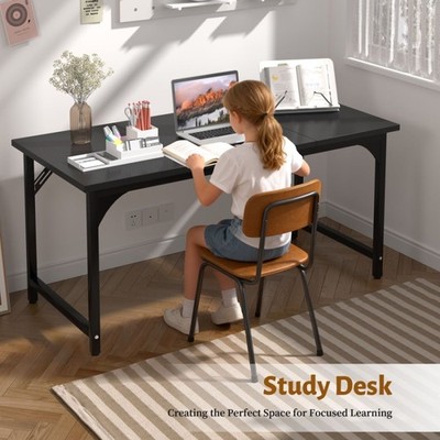 55Inch Gaming Desk Kids Boys Study Table Computer Gaming Desk