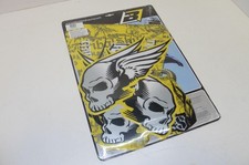 Dekorsatz standard Aufkleber Sticker Verkleidung passt an Suzuki Kit gelb-sw