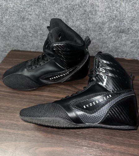 Ryderwear D-Mak Carbon Fibre Men's Shoe Size 5 Black Mid Top Weightlifting Gear