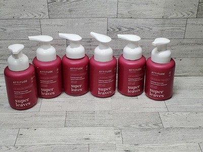 ATTITUDE Foaming Hand Soap, Herbal Musk, 6 Pack