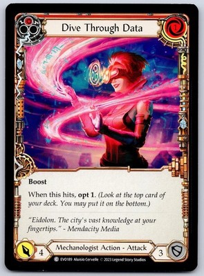 FAB - Dive Through Data (Red) - EVO189 - - LP