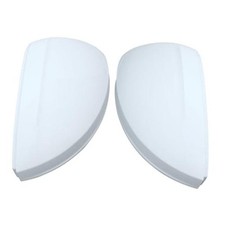 2Pcs White Left and Right RearView Mirror Cover for Tiguan 2018 2019 2020