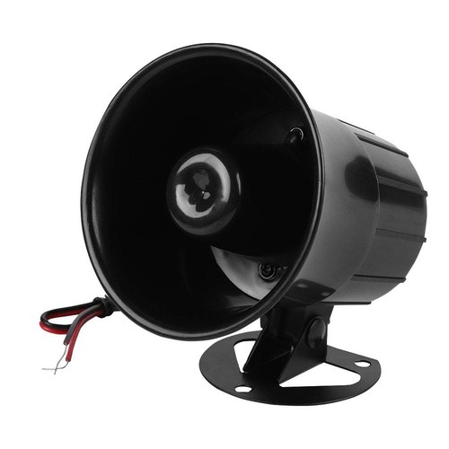 DC 12V Wired Alarm Horn Siren for Home System Indoor/Outdoor Fireproof 115dB