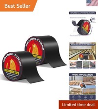 Butyl Sealant Tape Waterproof Weatherproof Anti Corrosion 4In x 50Ft 2 Rolls