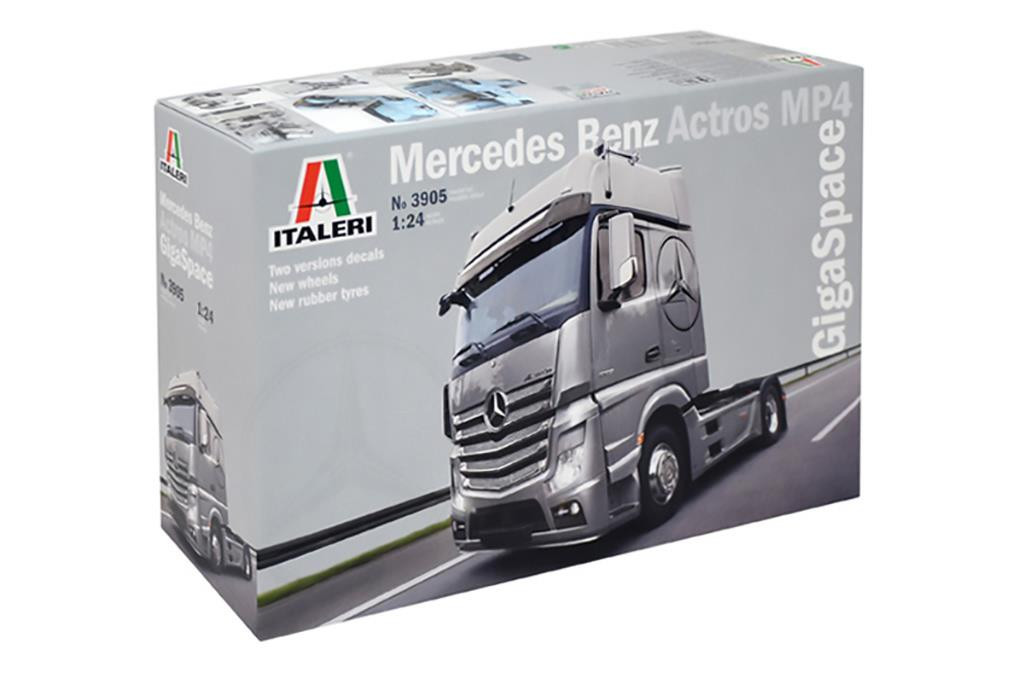 ITALERI 3905 Mercedes Actros MP4 Gigaspace 1:24 Scale Truck Model Kit