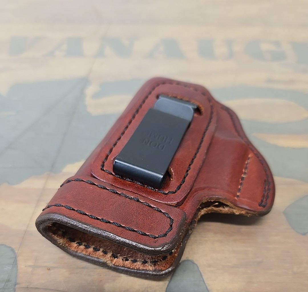 Don Hume IWB Brown Leather Holster Glock 26 With Clip 11699-P #3