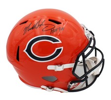 Mike Singletary Signed Chicago Bears Speed Full Size Alternate NFL Helmet-HOF 98