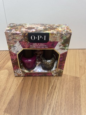 OPI Jewel Be Bold 2 x 15ml Pop The Bubbles Feelin Berry Glam Nagellack