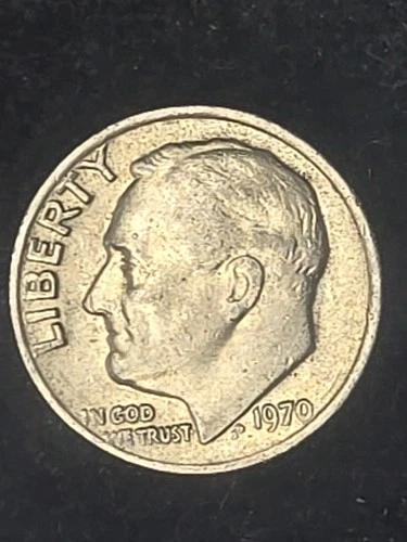 1970 P Roosevelt Dime Circulated